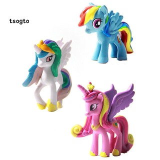 Set 12 Mô Hình Ngựa Pony Trang Trí