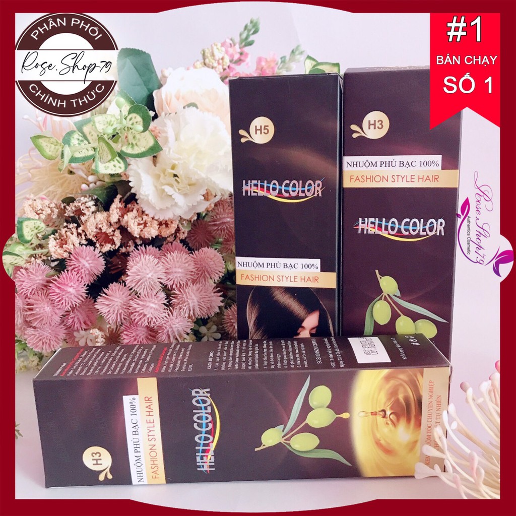 Nhuộm tóc phủ bạc Hello Color 100% | BigBuy360 - bigbuy360.vn