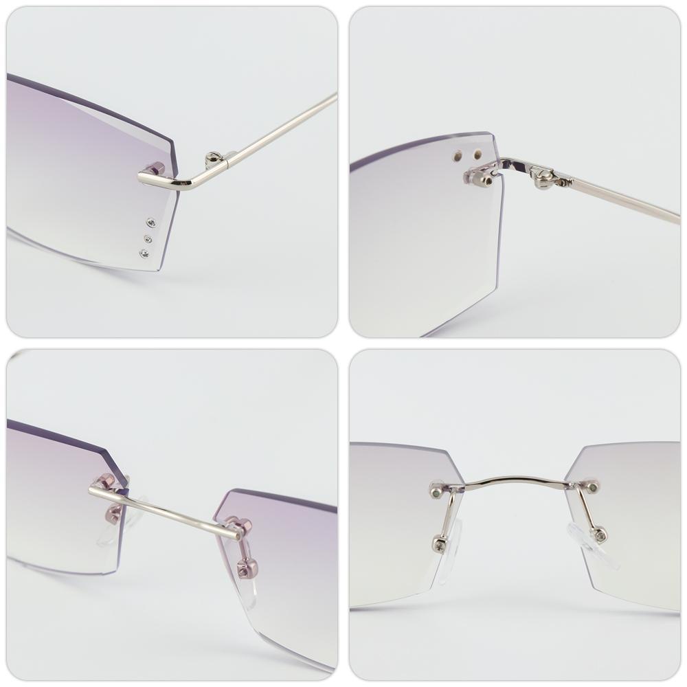 Kính Đọc Sách Gọng Kim Loại Chống Tia UV / Ánh Sáng Xanh