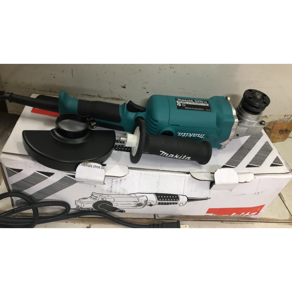 Máy mài góc Makita GA5010, đá mài 125mm,1050W, 11000 vòng/phút, xuất xứ Thái lan.