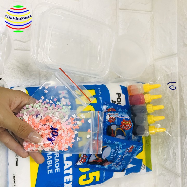 Bộ Kit làm Slime Mây - Slime giá rẻ 6