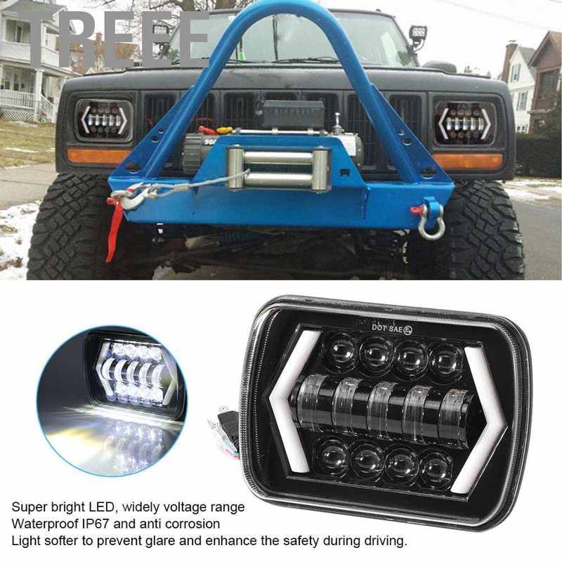 [Seller Recommend]Đèn Pha Led 5x7 Inch Cho Xe Jeep