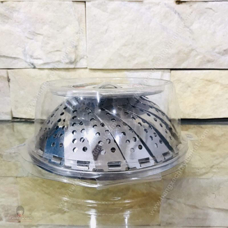 Vỉ Hấp Inox Cách Thủy, Đồ Xôi, Hấp Thực Phẩm Rau Củ Thông Minh Nhật Bản