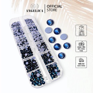 Đá Nail Chân Lưới 16 Khía Monata Đính Trang Trí Móng ANGELICA 818