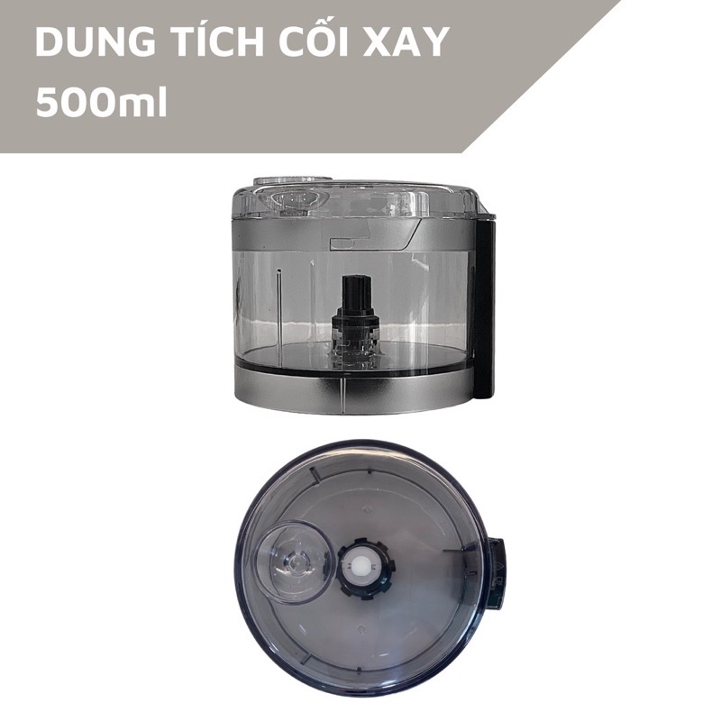 Máy xay thịt, máy xay đa năng Lebenlang công suất 400W, dung tích cối xay 500ml, bảo hành 2 năm - LBMF8906