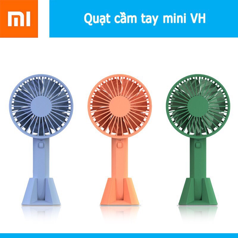 Quạt cầm tay 3 cấp độ XiaoMi VH – tiếng ồn nhỏ, cổng sạc USB tiện lợi, quạt cầm tay