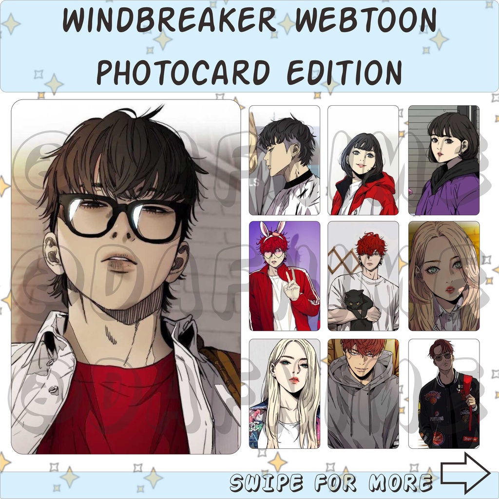 Phiên Bản PHOTOCARD Áo Gió WEBTOON