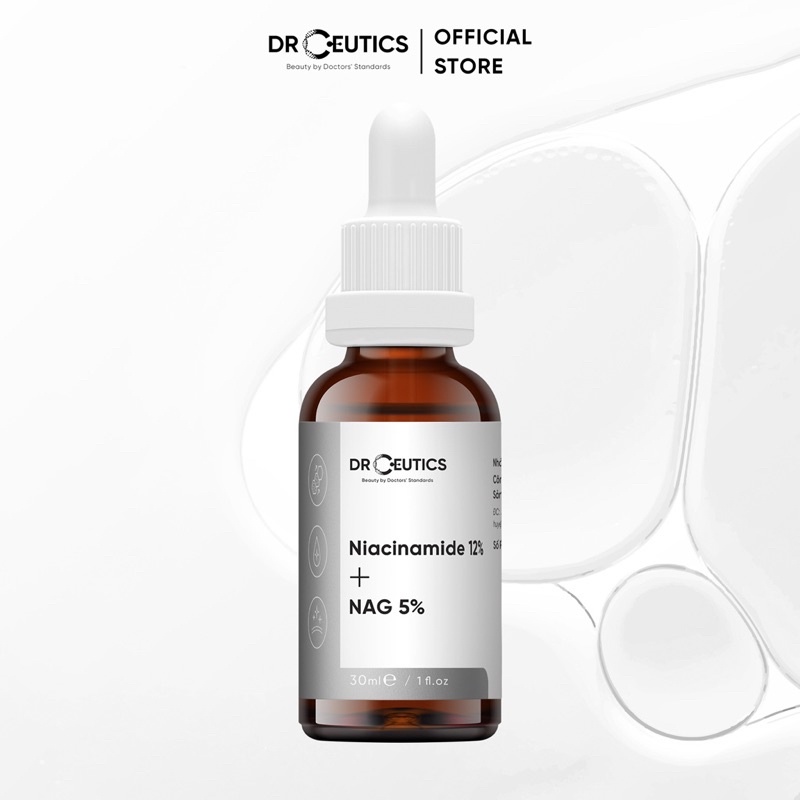 Serum Niacinamide 12% DrCeutics - Giảm Thâm, Sáng Da &amp; Kiểm Dầu