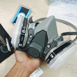 Trọn Bộ Mặt Nạ 2 Phin 3M 6200 Lọc Hơi Hữu Cơ