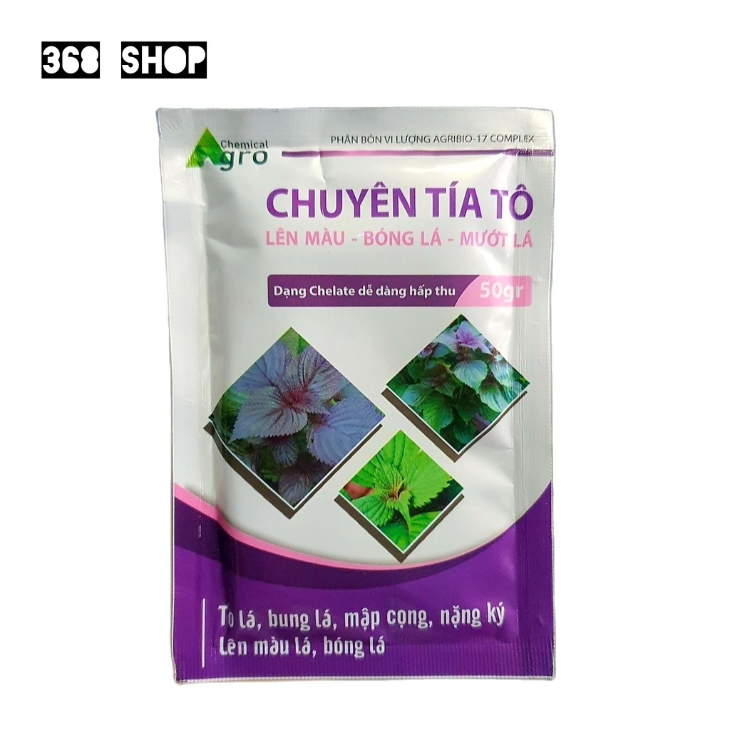 Phân bón vi lượng Chuyên Tía Tô  AGRIBIO-17 COMPLEX