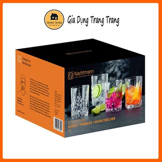 Set 4 cốc Nachtmann Sculpture 101968 Whiskybecher set/4, 4er-Set