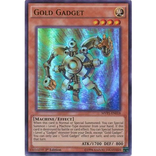 Thẻ bài Yugioh - TCG - Gold Gadget / MVP1-EN018'