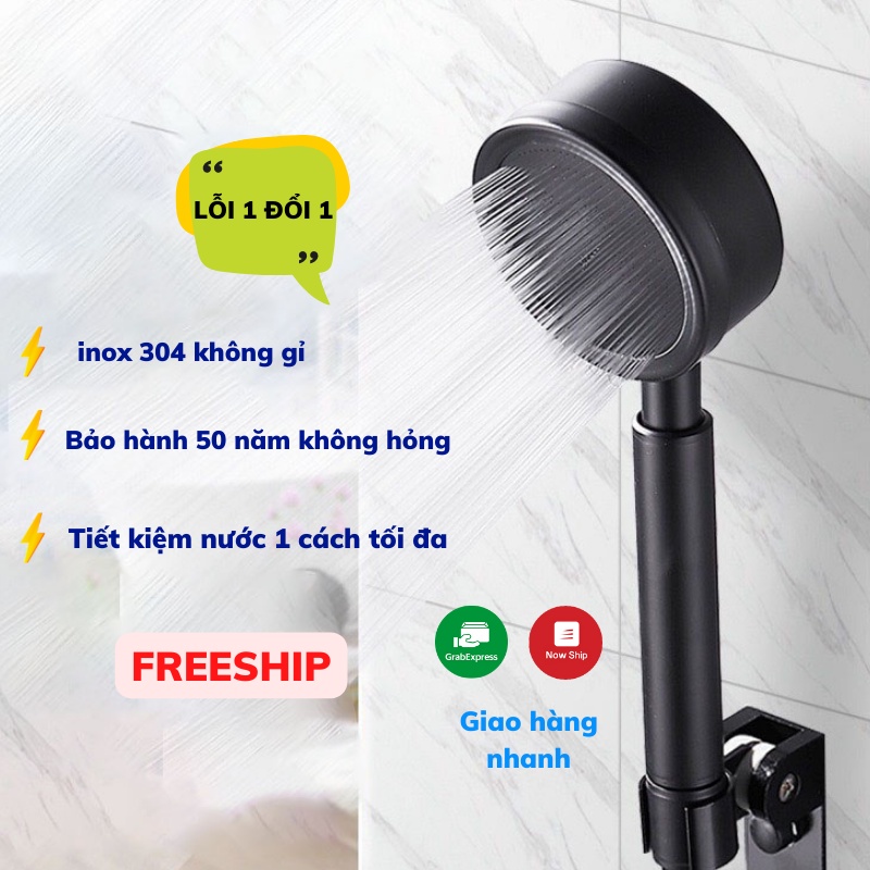 Vòi Sen Nóng Lạnh Vòi Hoa Sen Tăng Áp Lực Nước Mạnh Sun.z