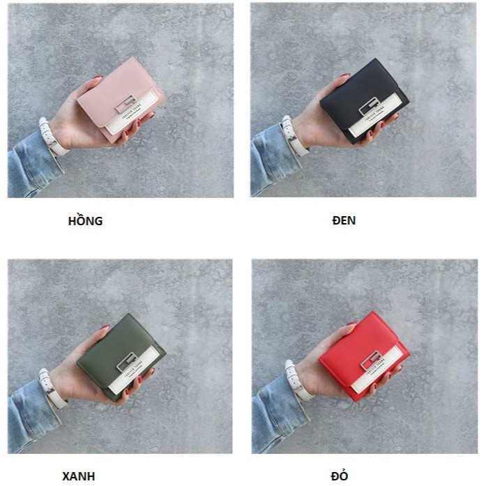 Ví nữ mini da mềm nhỏ xinh thời trang giá rẻ nhiều ngăn V5 | BigBuy360 - bigbuy360.vn