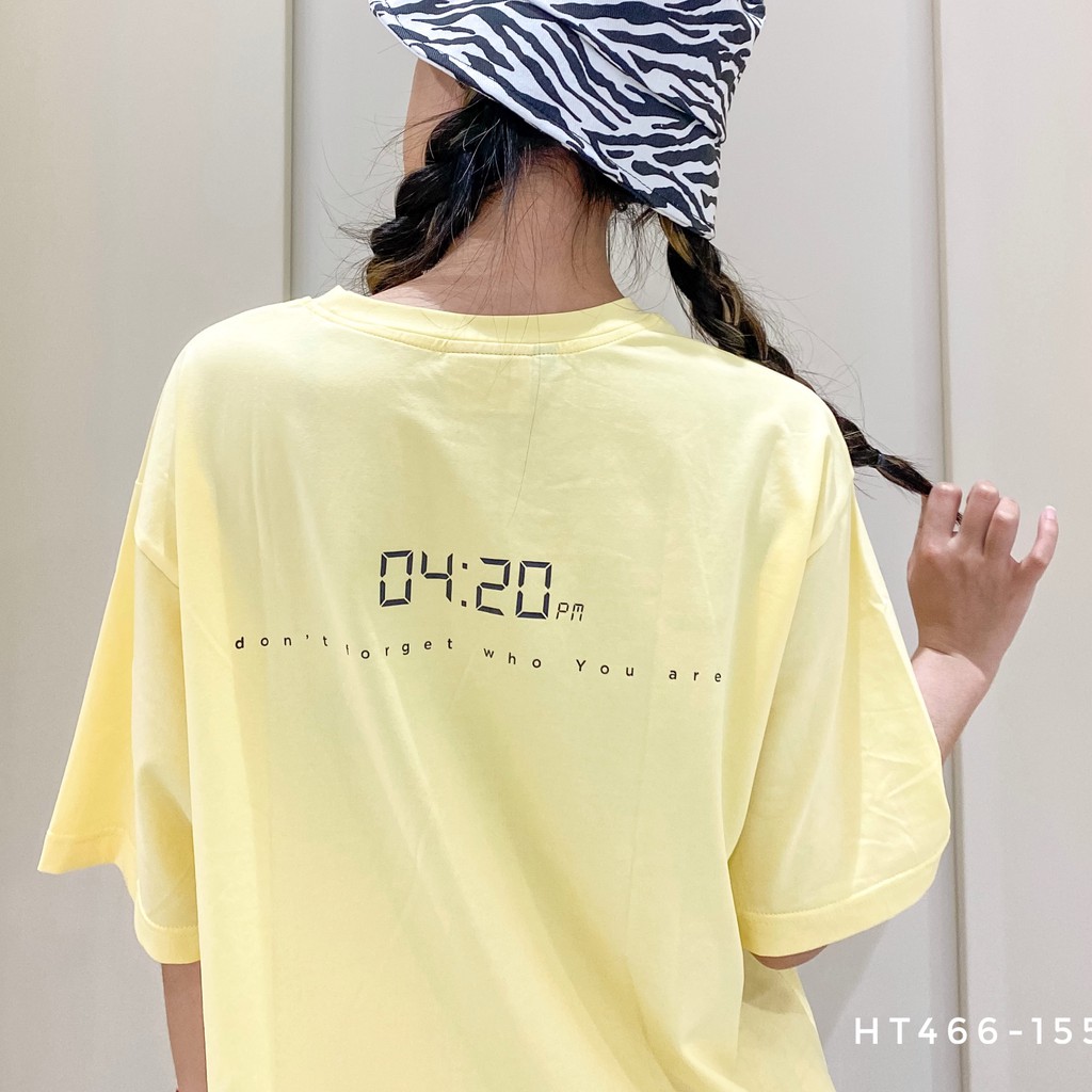 Áo thun/phông cộc tay unisex Mina studio HT466 chất liệu cotton thấm hút mồ hôi phong cách trẻ trung | BigBuy360 - bigbuy360.vn