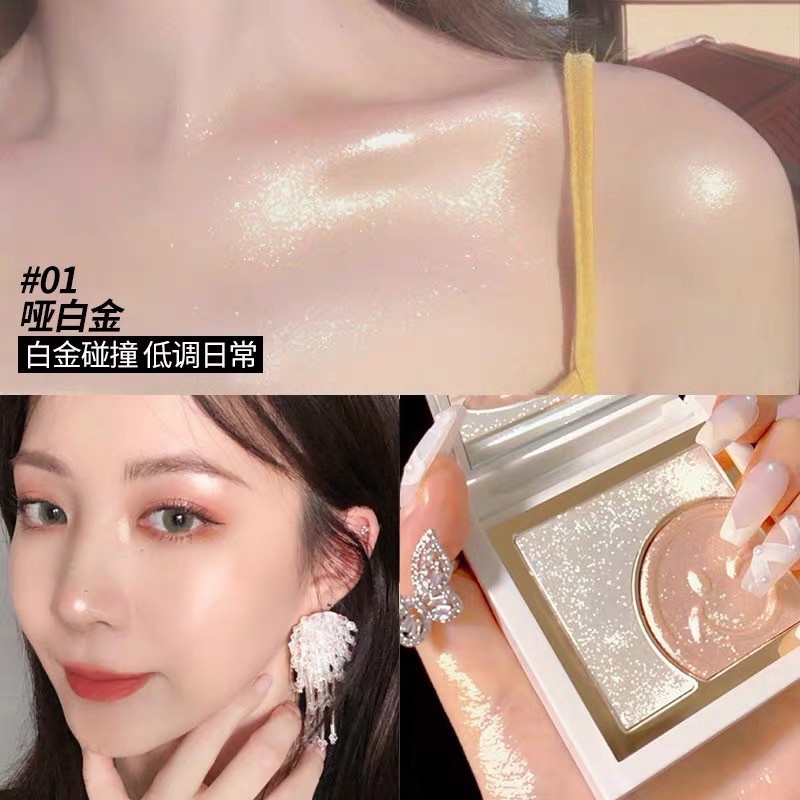 Maffick Phấn Nhũ Bắt Sáng Trang Điểm Thời Tran
