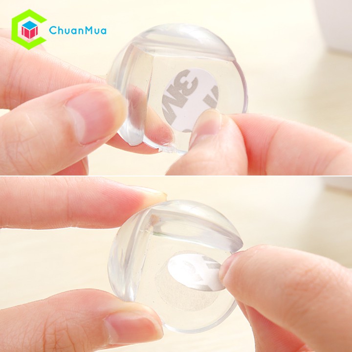 Silicon Bịt Góc Bàn Miếng Bọc Cạnh Bàn Tránh Va Đập An Toàn Cho Bé Và Người Lớn Tuổi
