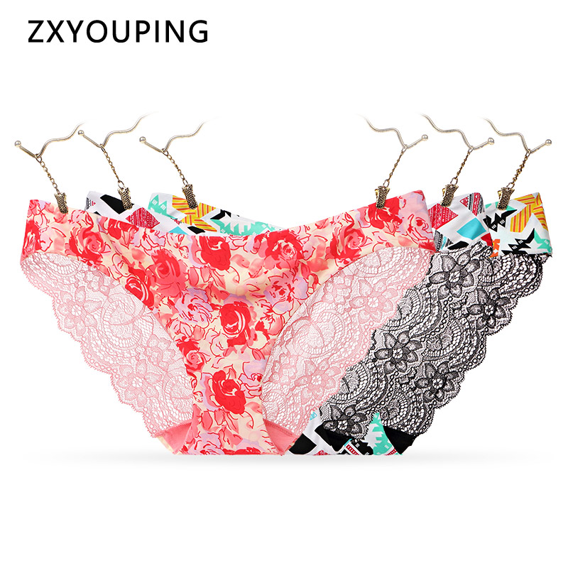 AOFEIQIKE Quần lót ren không đường may size M-XXL