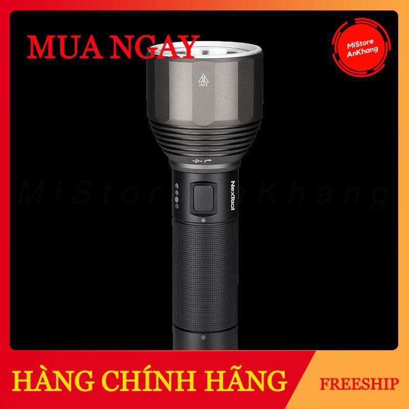 Đèn pin Xiaomi chống nước pin 5000 sạc usb C NexTool, chống nước siêu sáng, đèn đi phượt.