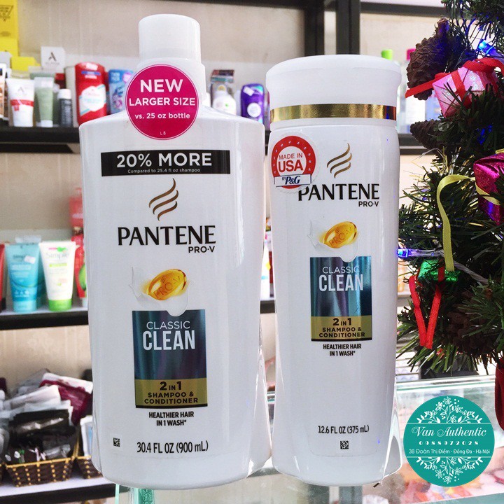 Gội pantene classsic Mỹ 375ml & 900ml