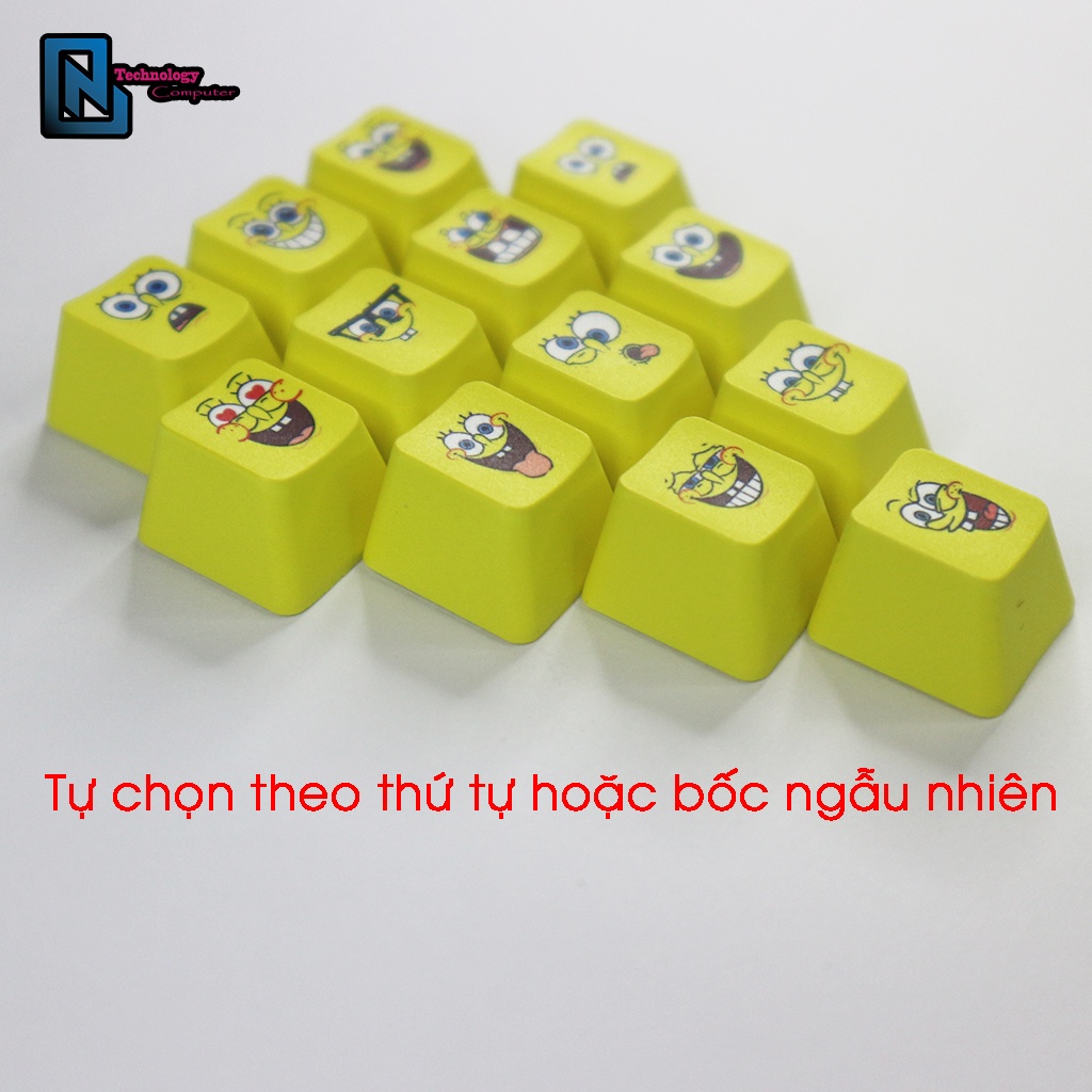 Keycap PBT Lẻ 1U Hàng R4 Chuẩn OEM In DyeSub
