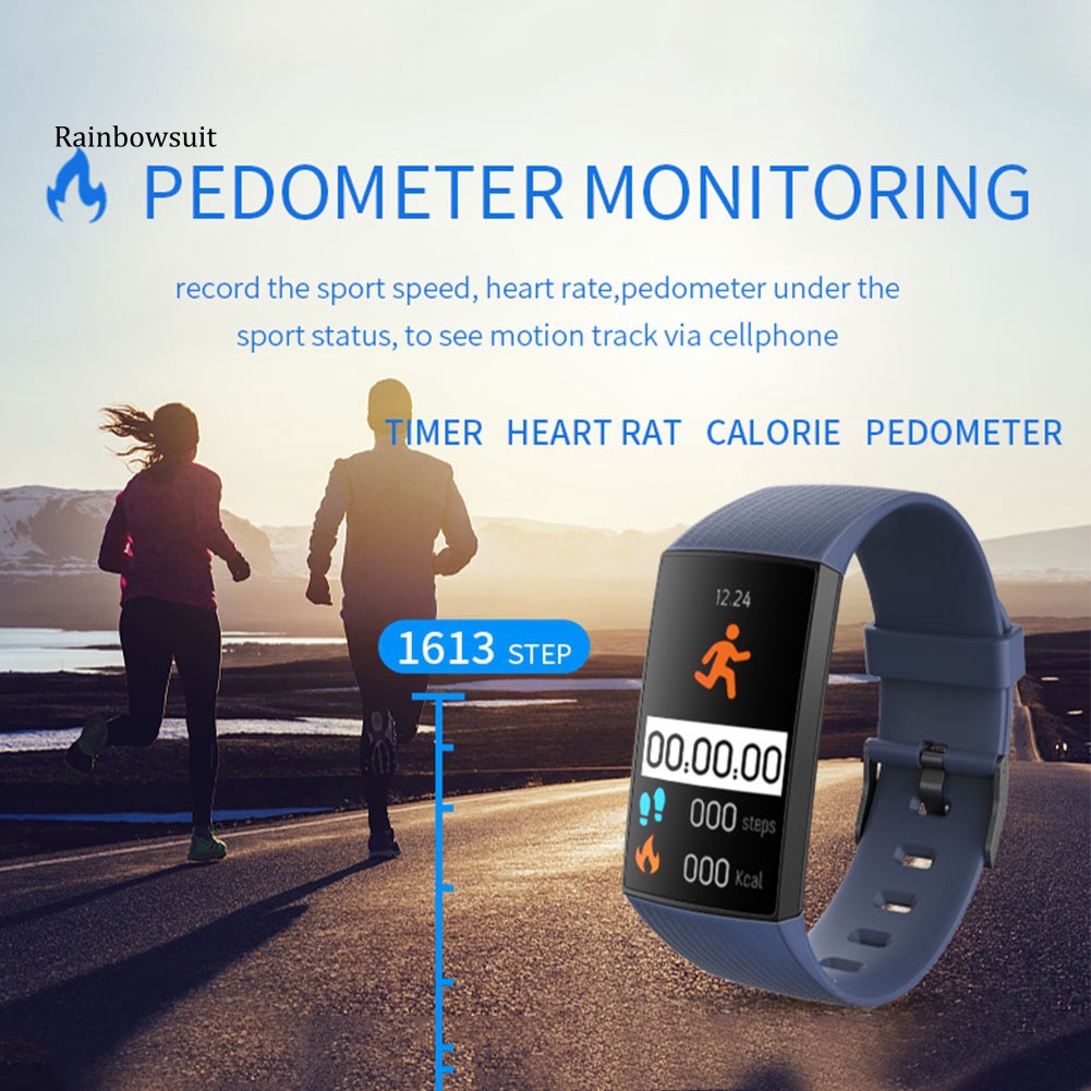 Bộ Đồng Hồ Thông Minh Cy11 Chống Nước Giúp Đo Nhịp Tim/Huyết Áp Chuyên Dụng