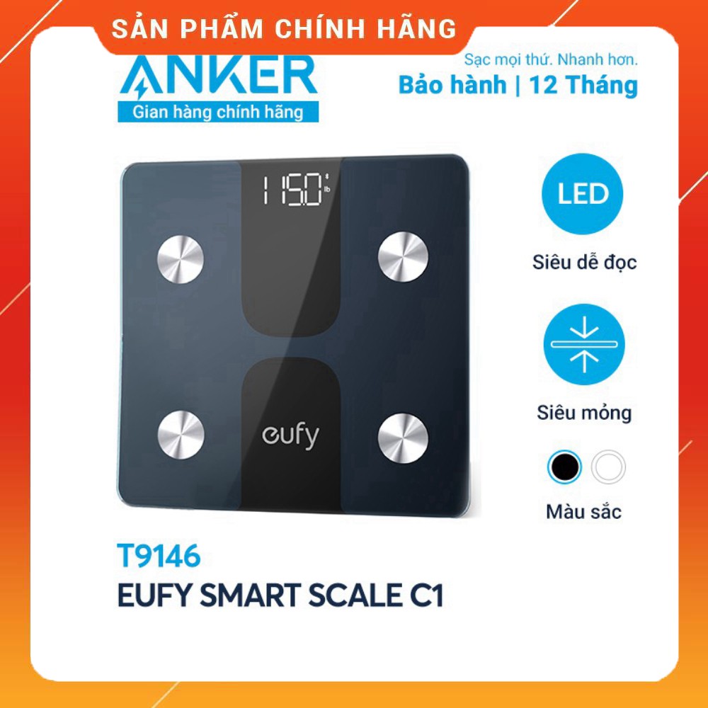 Cân điện tử Eufy Smart Scale C1 T9146