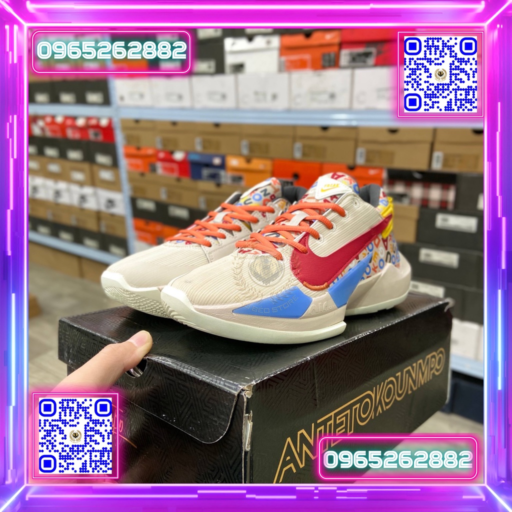 CZ0152-001 Nhận Order Hỗ Trợ Free Ship Giày Best Quality Sneaker ***Nike Zoom Freak 2