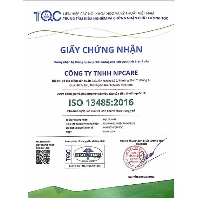 Khẩu Trang Y Tế 4 Lớp NPCARE ( Có in hoạ tiết ) - Hộp 50 cái