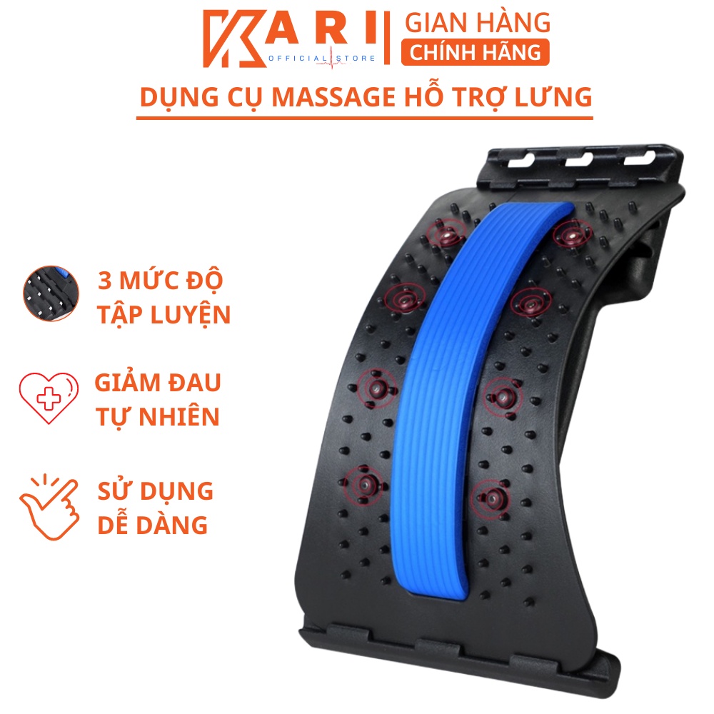 Dụng Cụ Massage Hỗ Trợ Tập Lưng, Cổ, Vai, Gáy - Khung Nắn Chỉnh Cột Sống Và Điều Trị Thoát Vị Đĩa Đệm