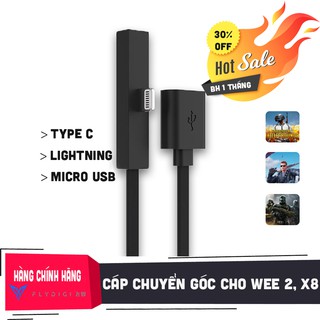 Cáp chuyển đổi góc 90 độ chơi game cho Flydigi Wee 2T, T6, Wee 2, Q1, X8 Pro Flydigi Weekend