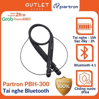 Tai nghe Bluetooth Partron PBH-300, nghe nhạc, đàm thoại, chơi thể thao, dùng cho iphone
