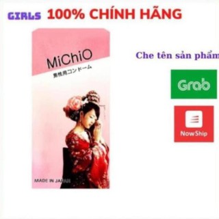 Combo 3 hộp- bao cao su nhật bản michio - bcs gân, gai, siêu mỏng