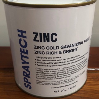 Sơn mạ kẽm Zinc Spraytech 1L.Sơn chống ăn mòn dùng trong công nghiệp