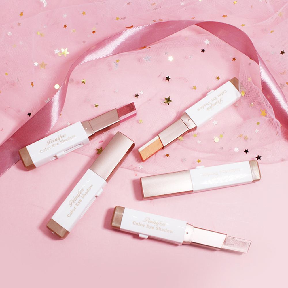 OCEANMAP Phấn Mắt Dạng Thỏi Hai Màu Sắc Long Lanh Chống Mồ Hôi Lâu Trôi Tiện Dụng