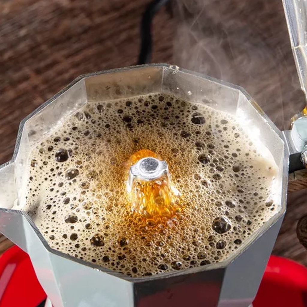 Ấm Pha Coffee Kiểu Ý Tiện Lợi Ấm, - Bình pha Cà Phê Moka Espresso Tại Nhà