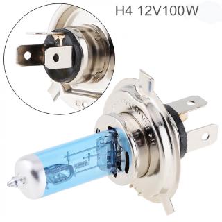 Set 2 Bóng Đèn Pha Xenon H4 5000k 100w Ánh Sáng Trắng Dành Cho Ô Tô