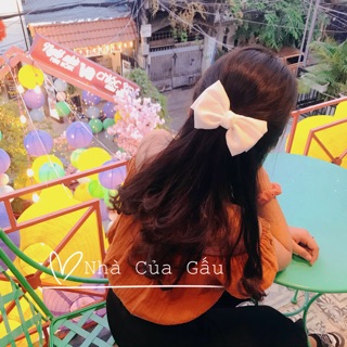 Kẹp tóc nơ size nhỏ dễ thương ( ảnh thật - có sẵn )
