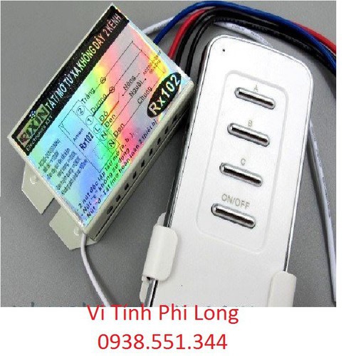 Công tắt điều khiển từ xa 2 kênh