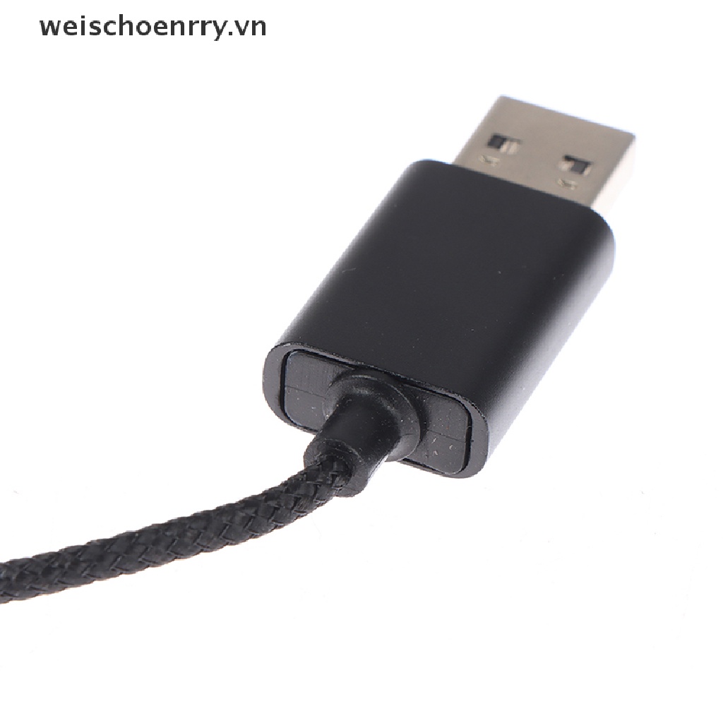 Cáp chuyển đổi card âm thanh USB sang 3.5mm 2 trong 1 cho PC/ laptop