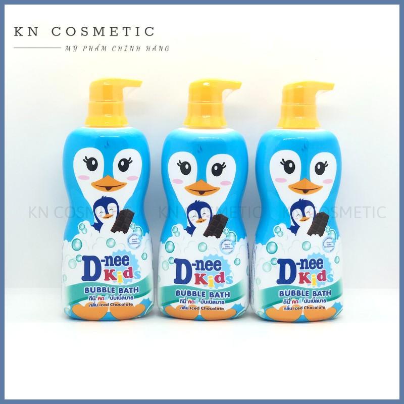 Sữa Tắm Dnee Kid Thái Lan Sữa Tắm Chim Cánh Cụt Xanh Chocolate Chai 400ml