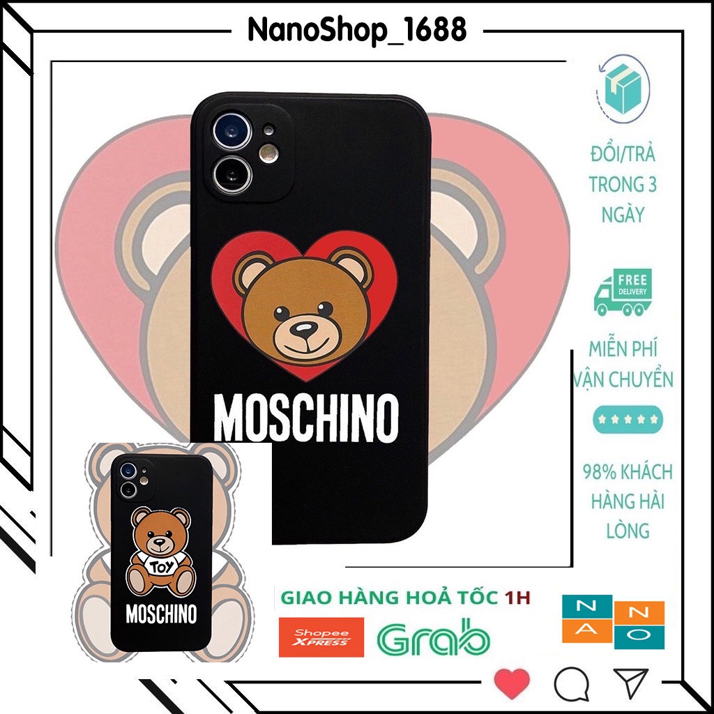 Ốp Lưng Iphone Cạnh Vuông, Bảo Vệ Camera,Chống Sốc Ip7plus,8Plus,x,xs,xsmax,11,11promax,12,12promax,13,13promax