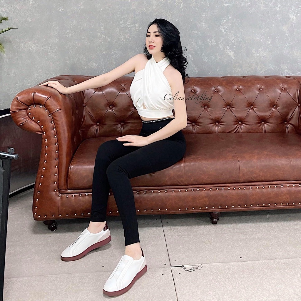 Quần Tregging Chất umi Hàn Cạp Cao Gen Bụng