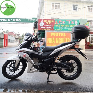 Gắn thùng givi xe Winner B27NX cực đẹp