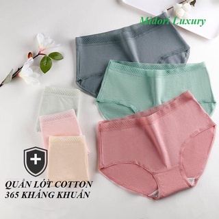 Quần lót cotton 365 cạp lưới tăm tre kháng khuẩn mềm mại thông hơi QL366