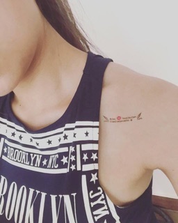 Set 30 hình xăm dán tatoo dùng nước