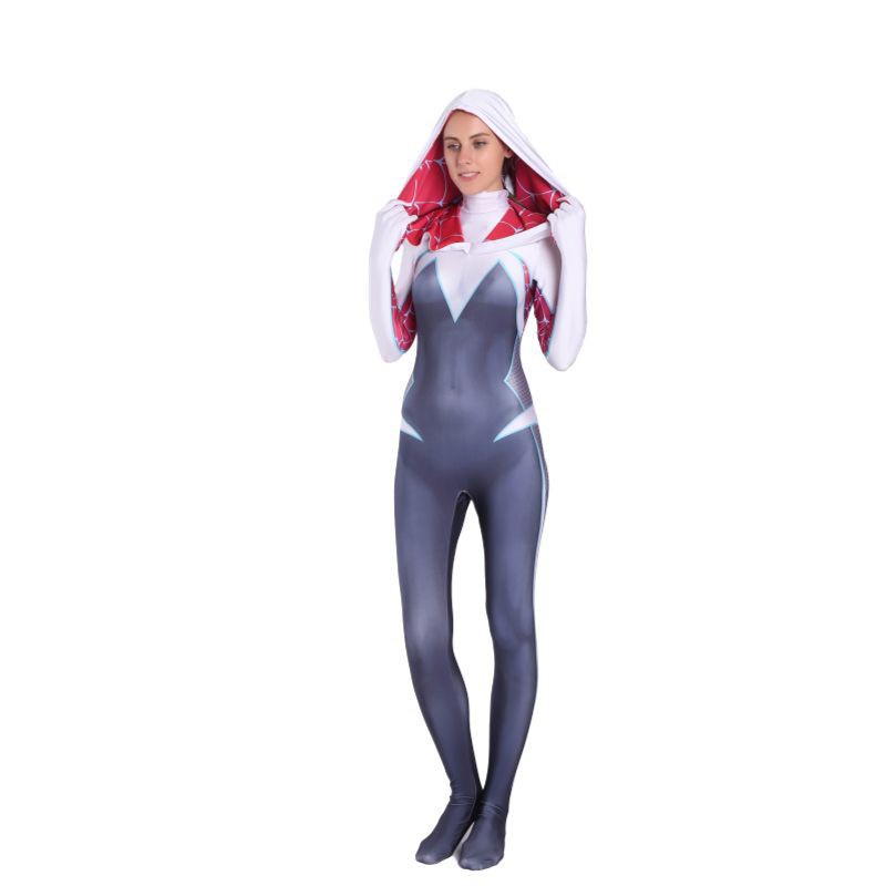 Gwen Stacy Venom Bộ Đồ Hóa Trang Nữ/Cosplay/ Người Nhện Có Sẵn Cho Nữ