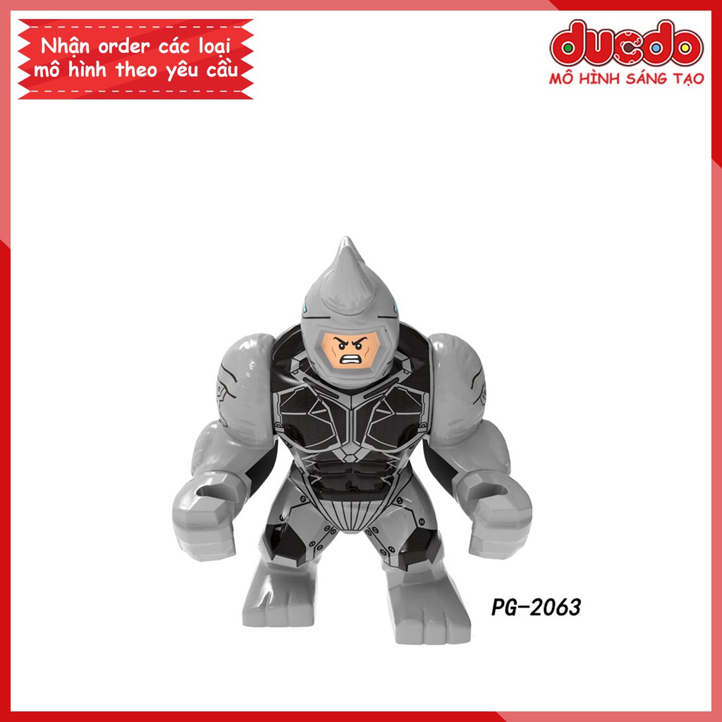 Bigfig THANOS và Iron Man End game - Đồ chơi Lắp ghép Xếp hình Mini Minifigures Big Fig Iron Man Endgame PG8241 POGO