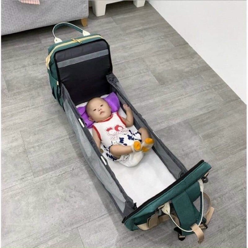 Balo Bỉm Sữa Đa Năng Tiện Lợi Cho Mẹ