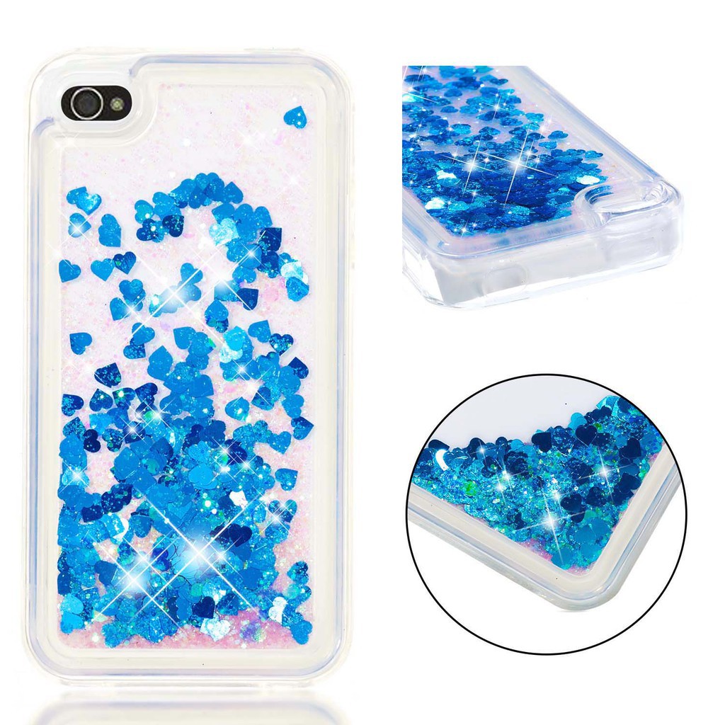 Apple Iphone 4/4s Colorful Quicksand shell phone case